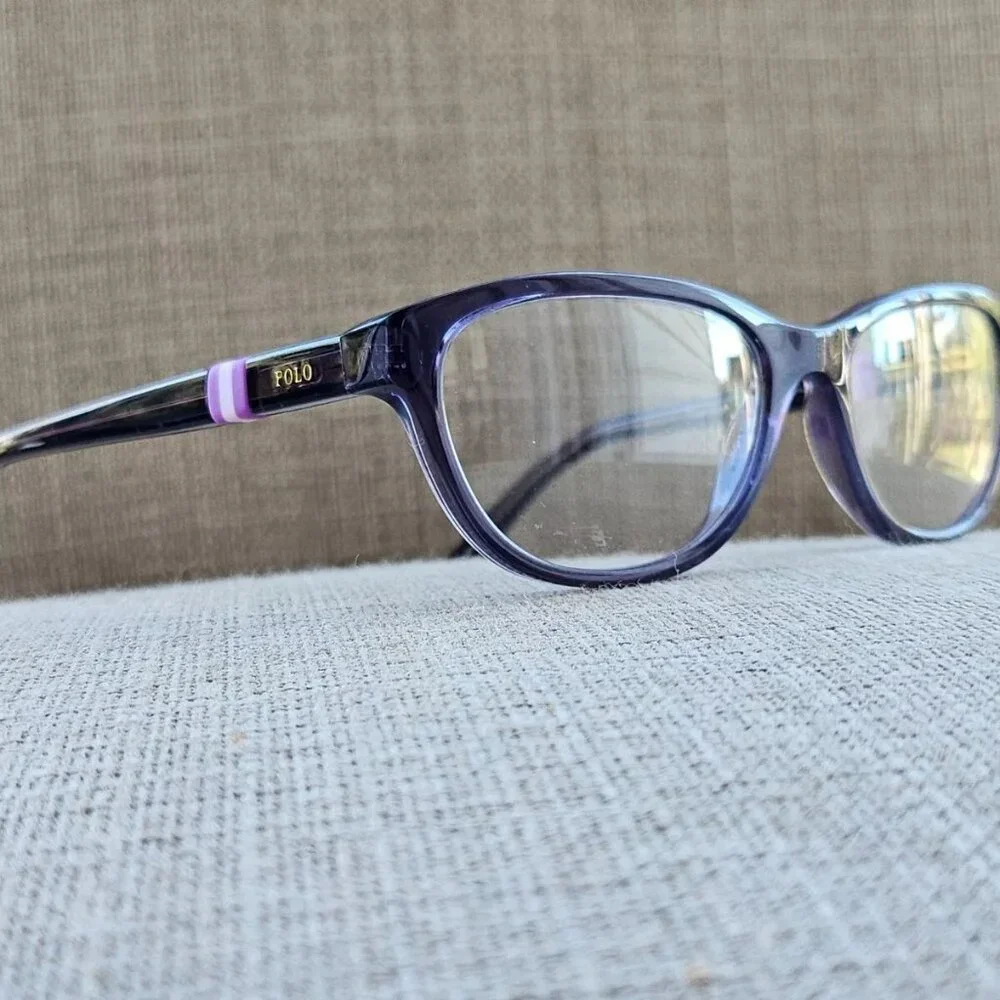 Polo Ralph Lauren Youth Girls Glasses Frame POLO854248[]16 130 Purple Eyeglasses